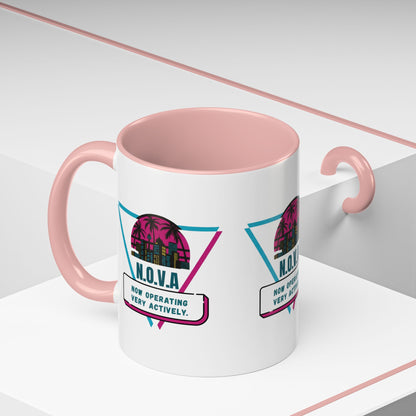 Personalized Building View Accent Coffee Mug