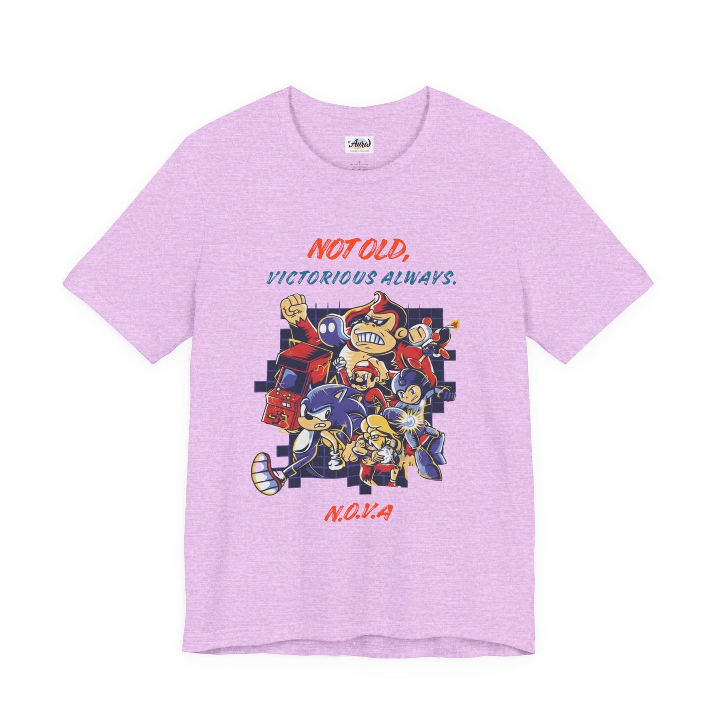 Personalized Victory Retro Cartoon Squad Graphic Tee