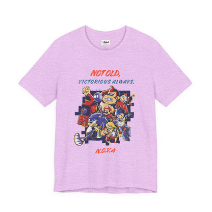 Personalized Victory Retro Cartoon Squad Graphic Tee