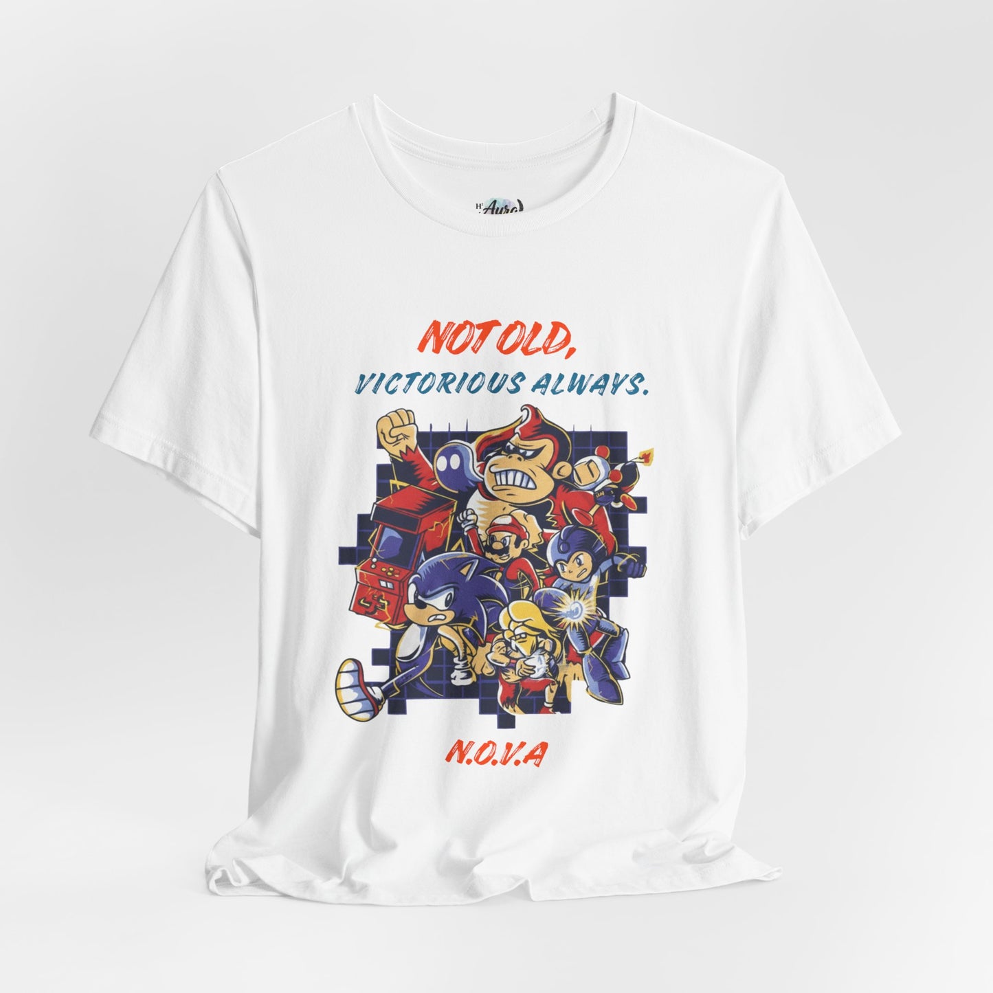 Personalized Victory Retro Cartoon Squad Graphic Tee