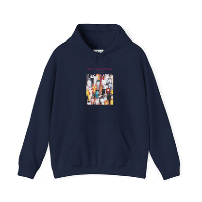 Personalized Cat Collage Hooded Sweatshirt