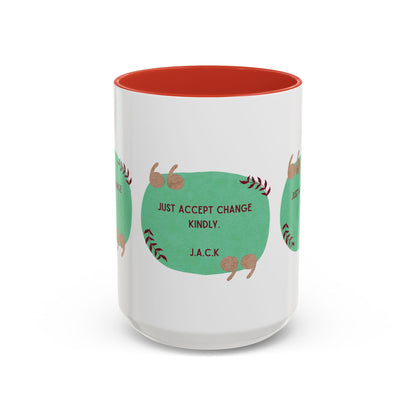 Personalized Note Box Accent Coffee Mug