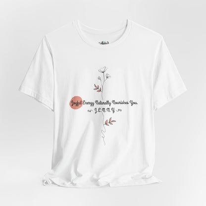 Personalized Floral Minimalist Tee