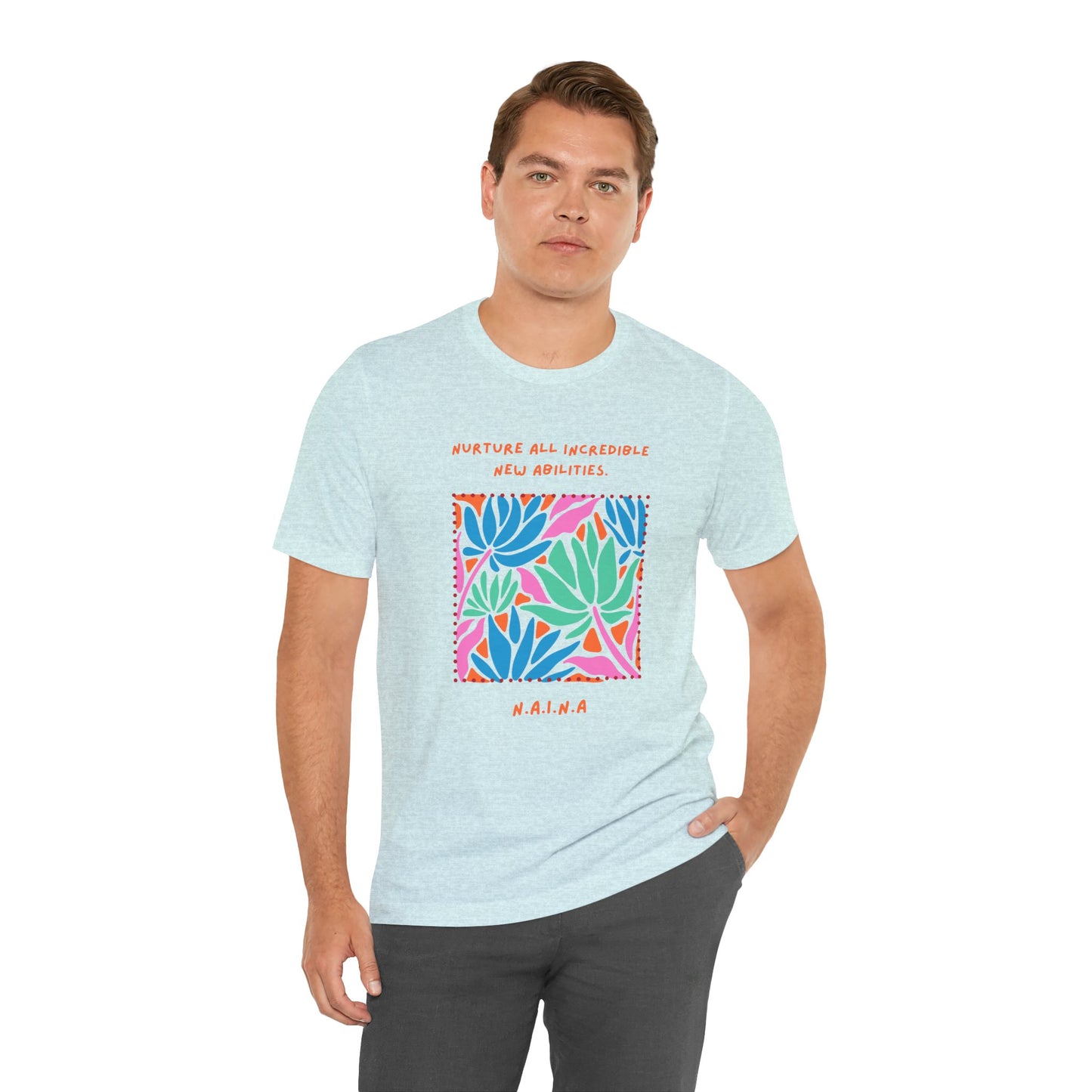 Personalized Floral Empowerment Tee