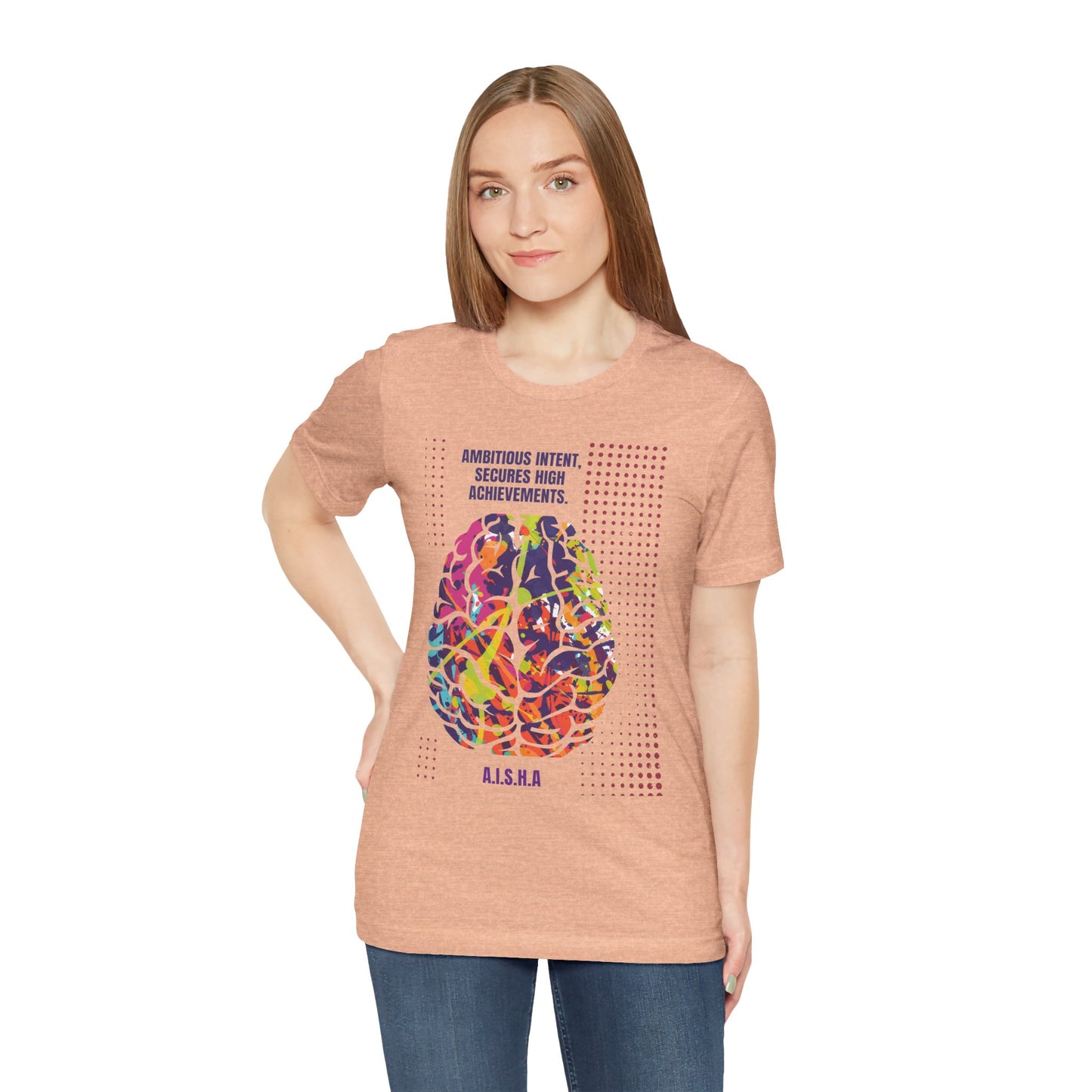 Personalized Motivational Brain Graphic Tee