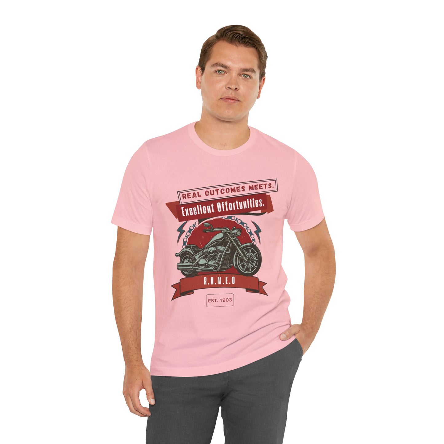Personalized Motorcycle Graphic Tee