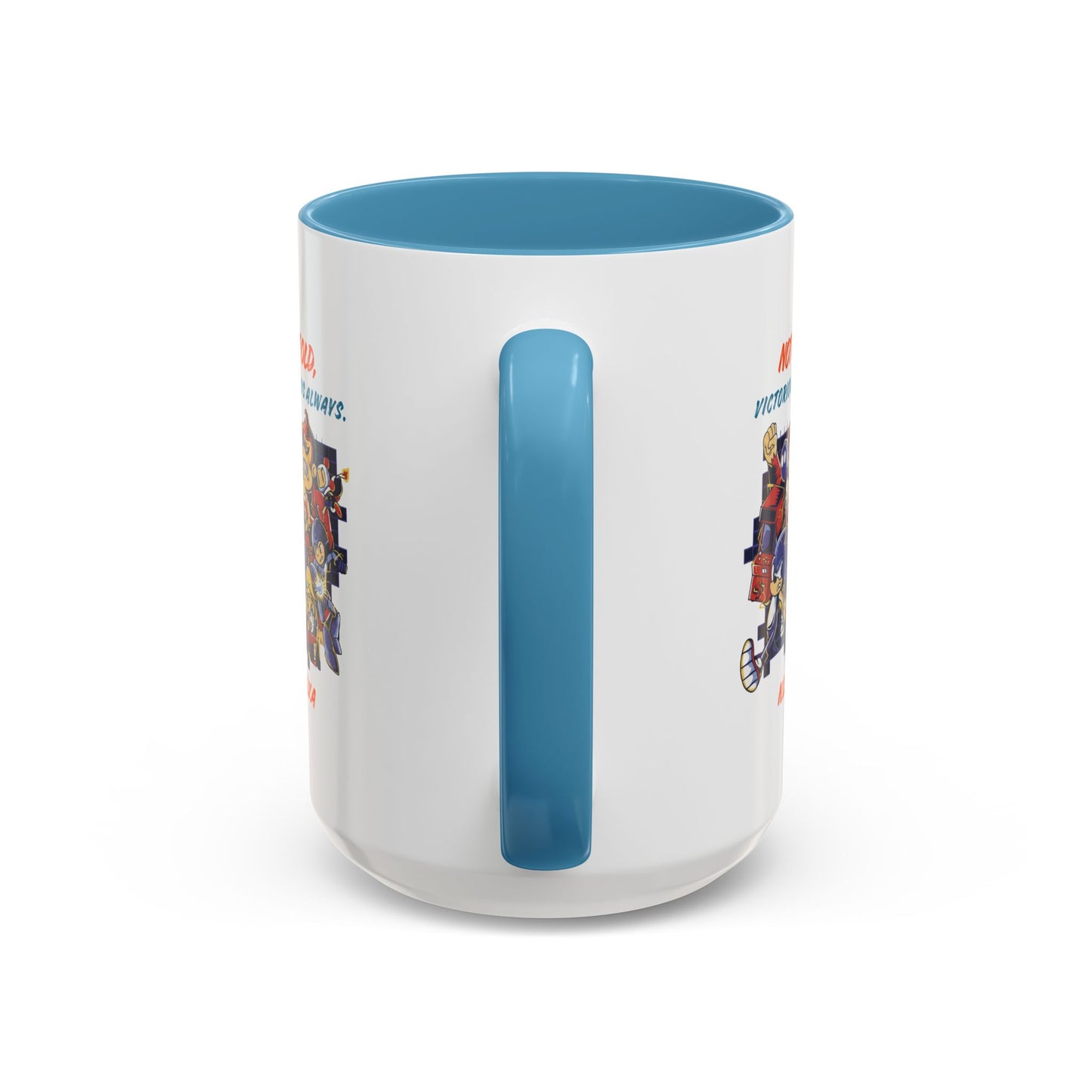 Personalized Victory Cartoon Accent Coffee Mug