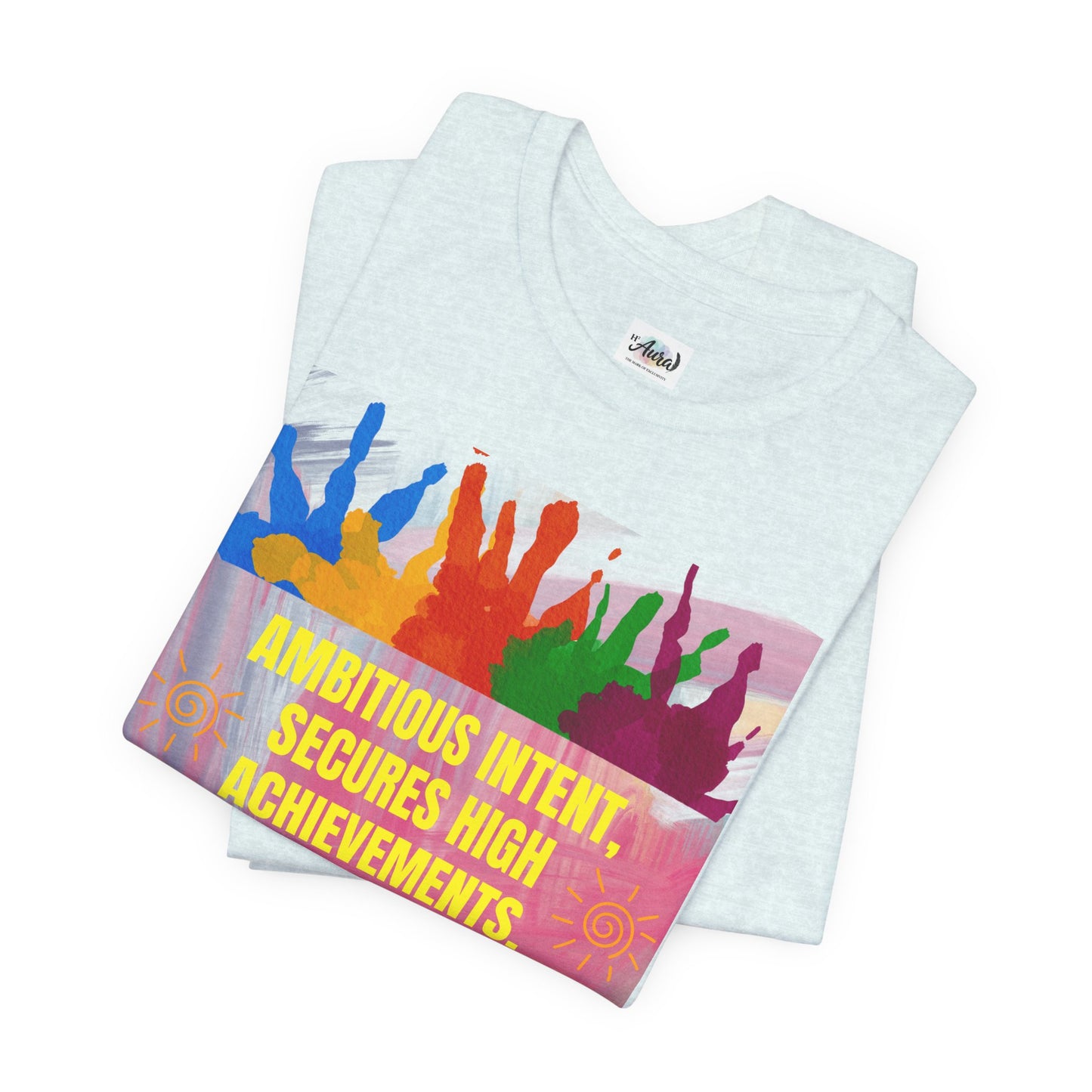 Personalized Colorful Motivational Graphic Tee
