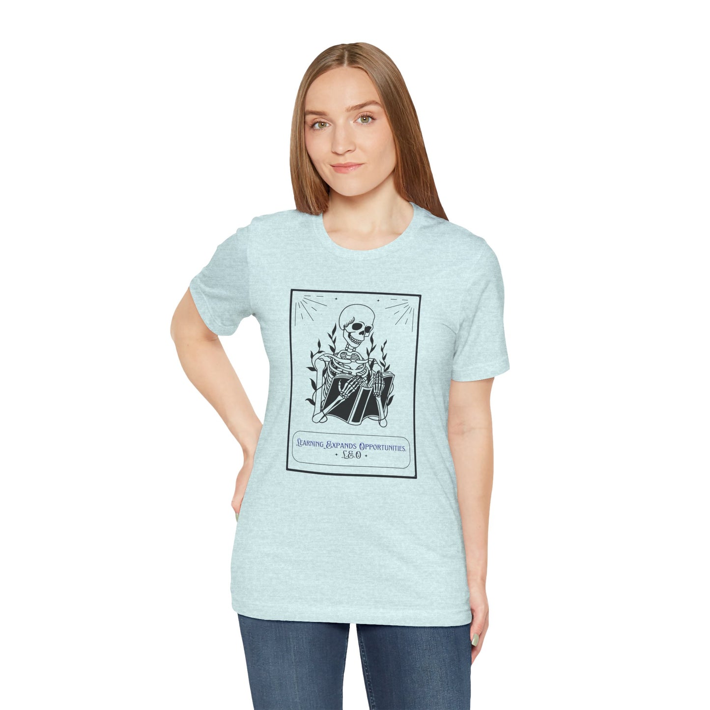 Personalized Skeleton Reading Tee