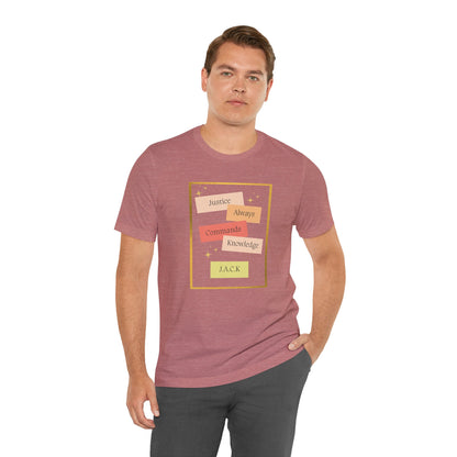Personalized Colourful Pastel Notes Graphic Tee