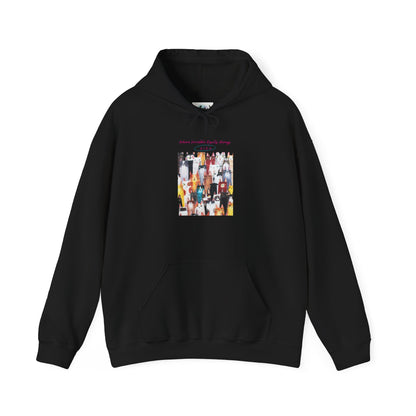 Personalized Cat Collage Hooded Sweatshirt
