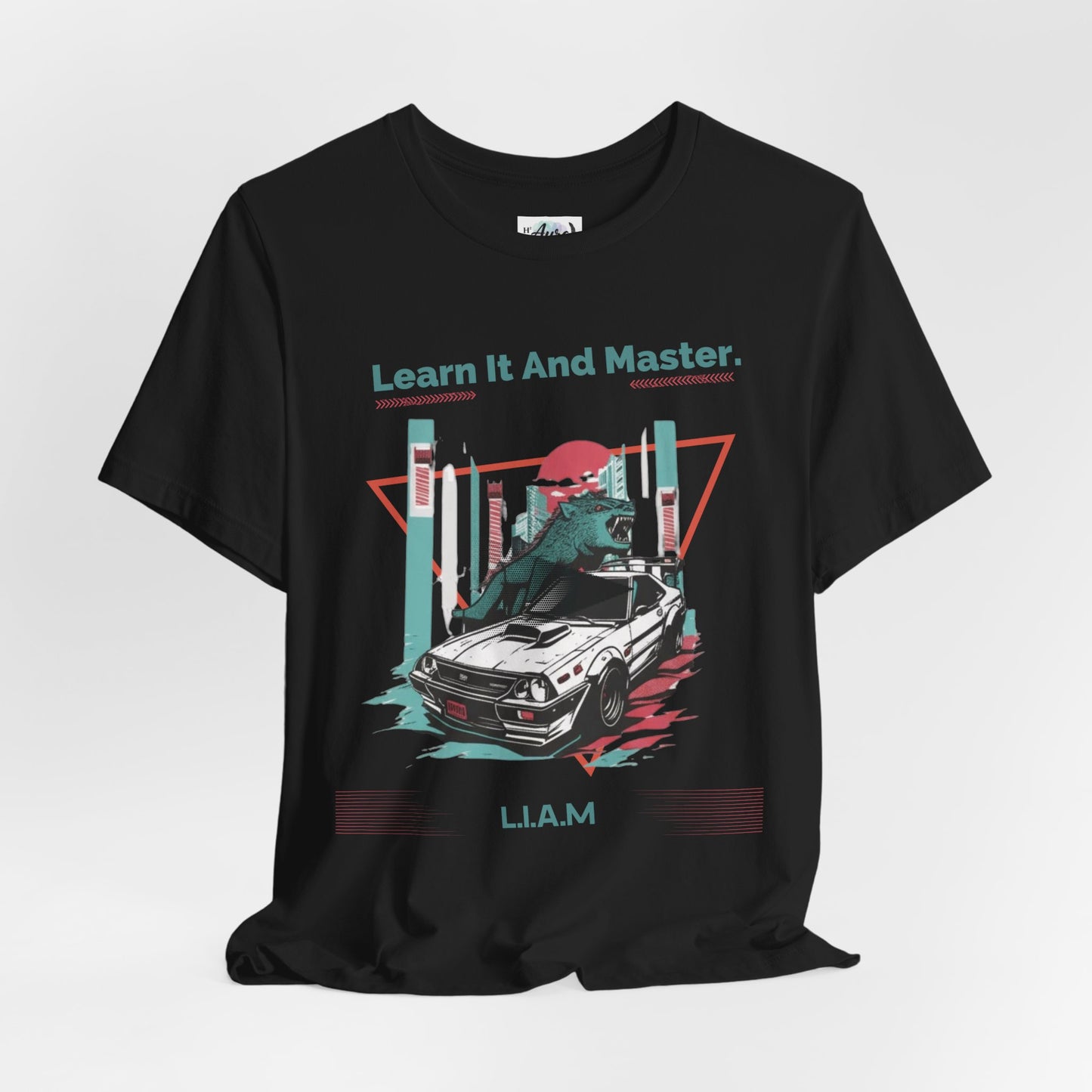 Personalized Retro Racing Graphic T-Shirt