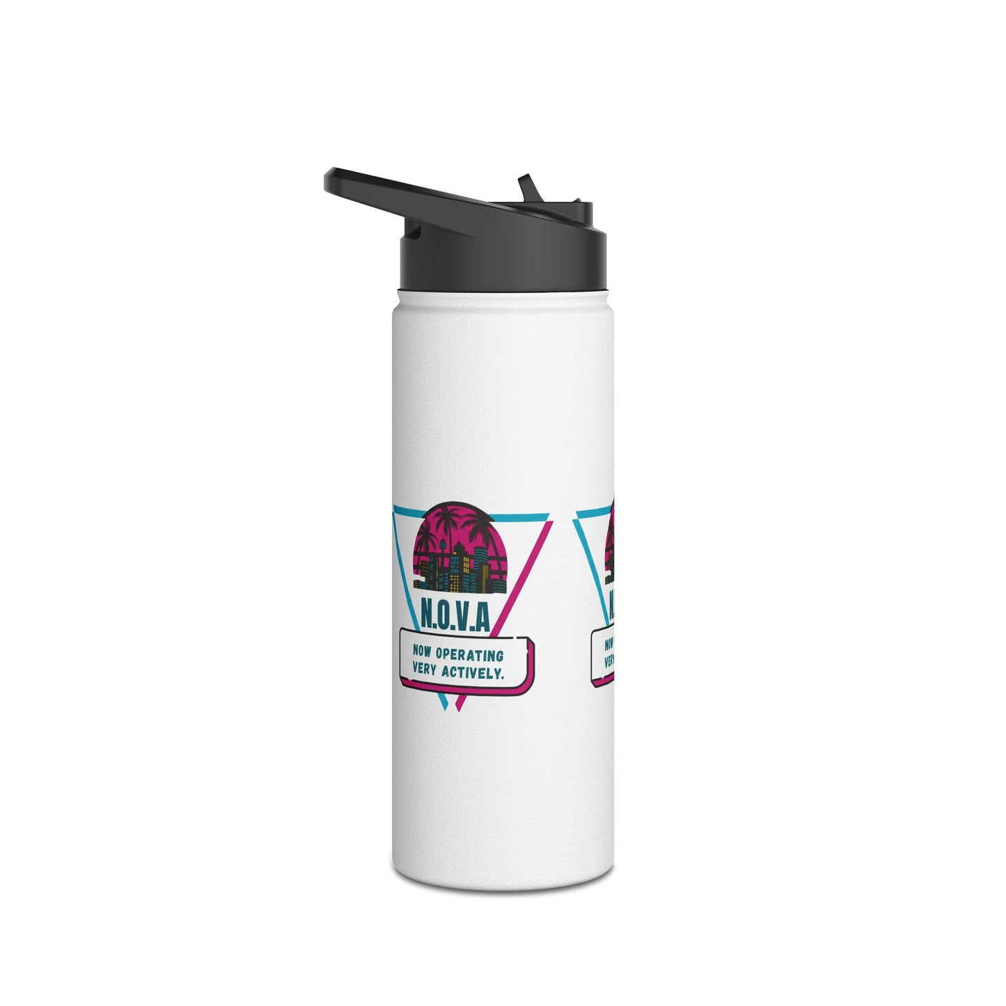 Personalized Initial Quote Building Stainless Steel Water Bottle