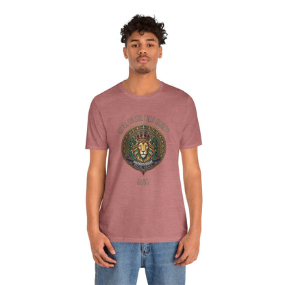 Personalized Lion Crest Graphic Tee