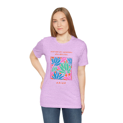 Personalized Floral Empowerment Tee