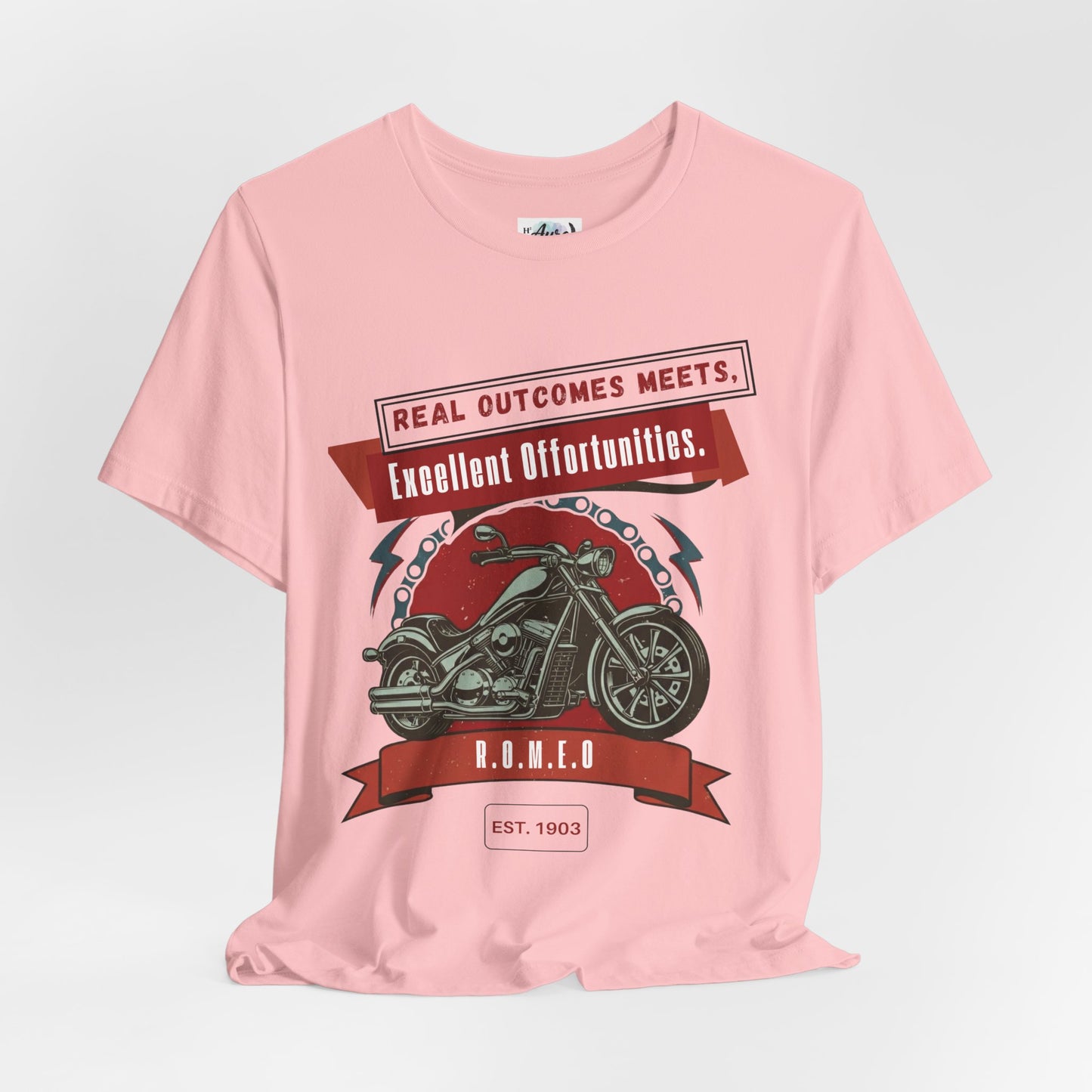 Personalized Motorcycle Graphic Tee