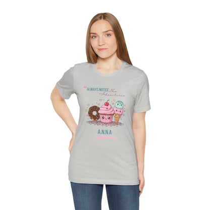 Personalized Cute Sweet Treats Tee