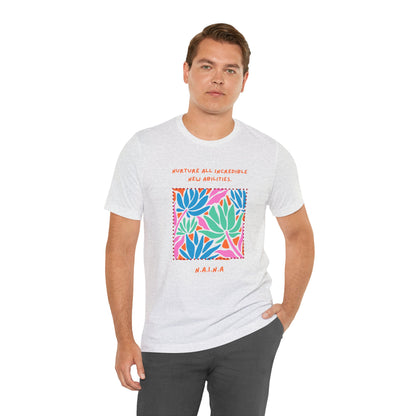 Personalized Floral Empowerment Tee