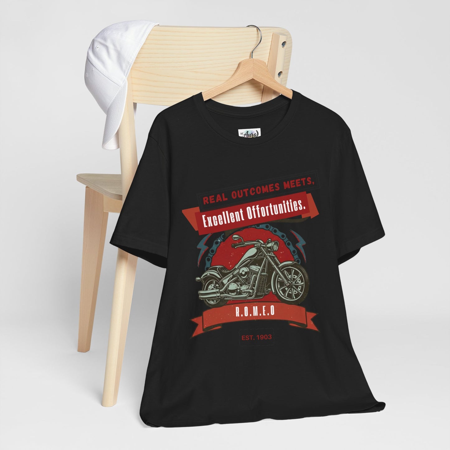 Personalized Motorcycle Graphic Tee