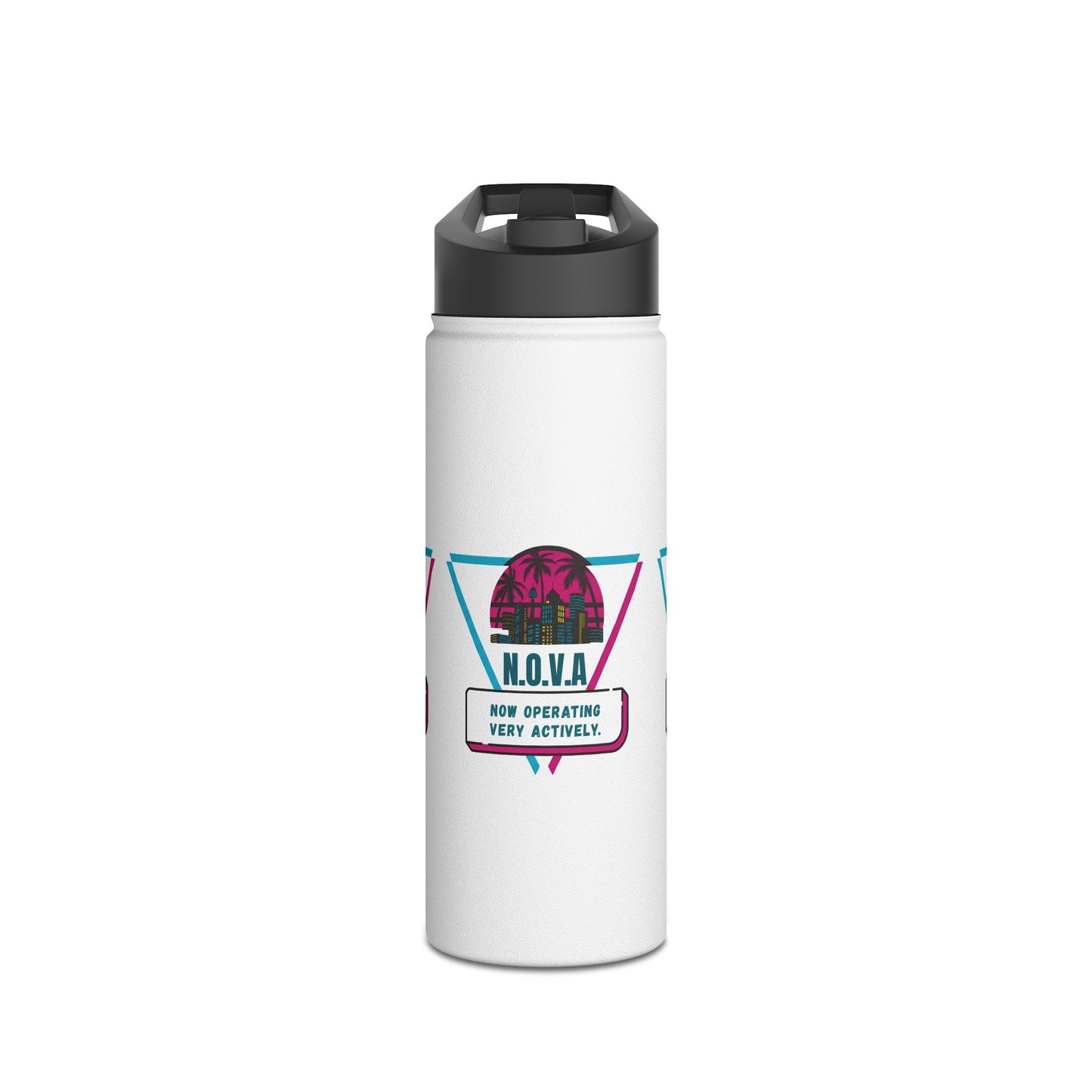 Personalized Initial Quote Building Stainless Steel Water Bottle