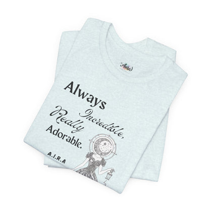 Personalized Cute Illustration black and white Graphic Tee