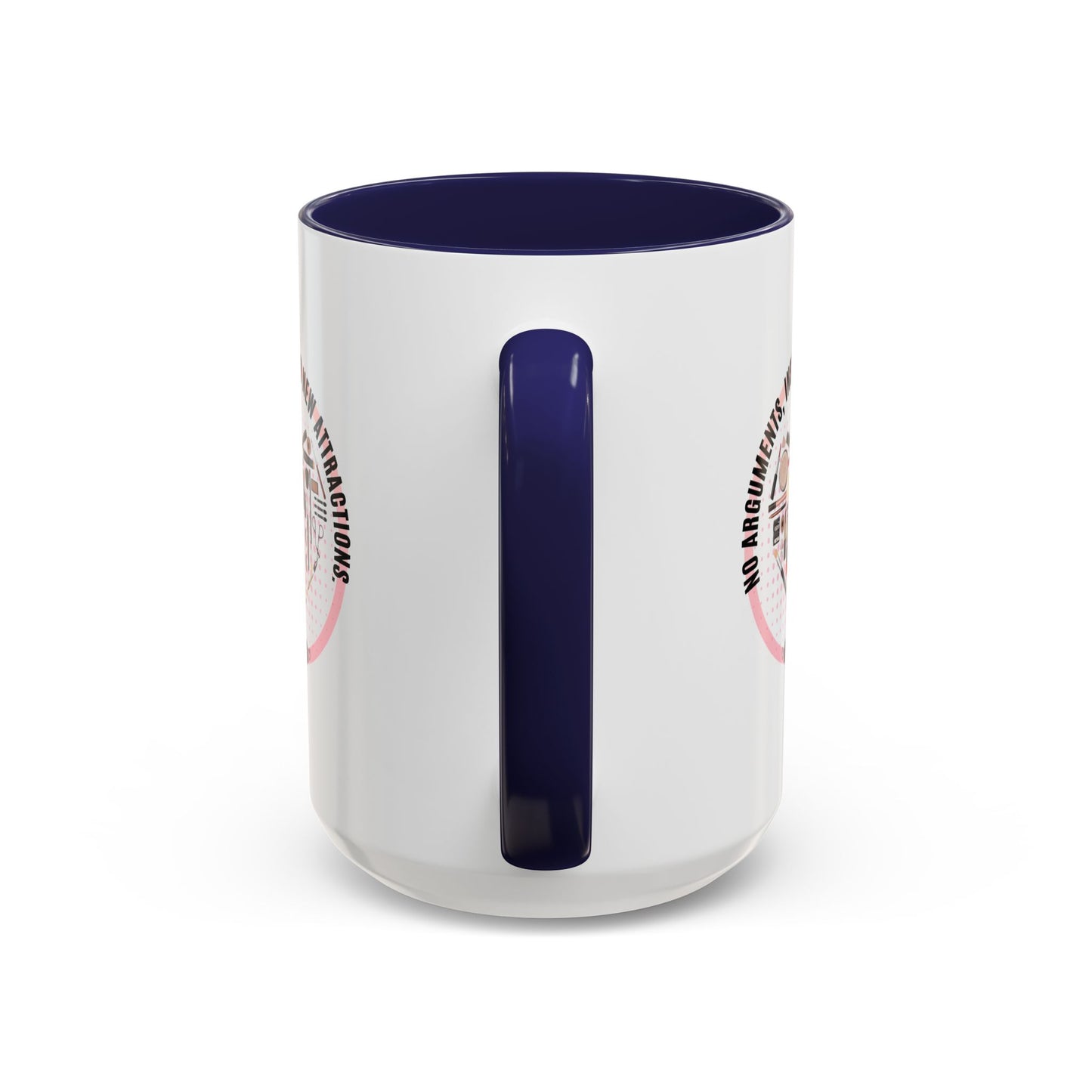 Personalized Cosmetic Heart Accent Coffee Mug