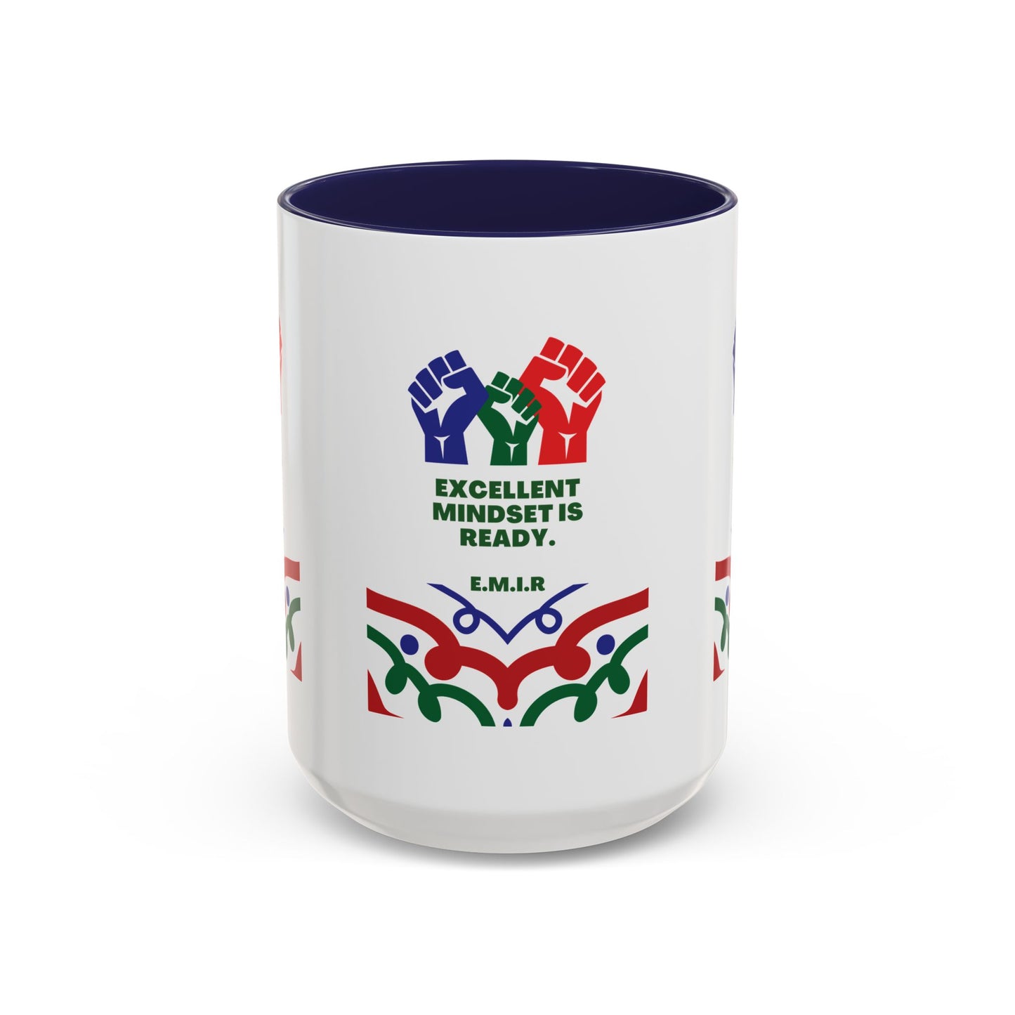 Personalized Initial Victory Accent Coffee Mug