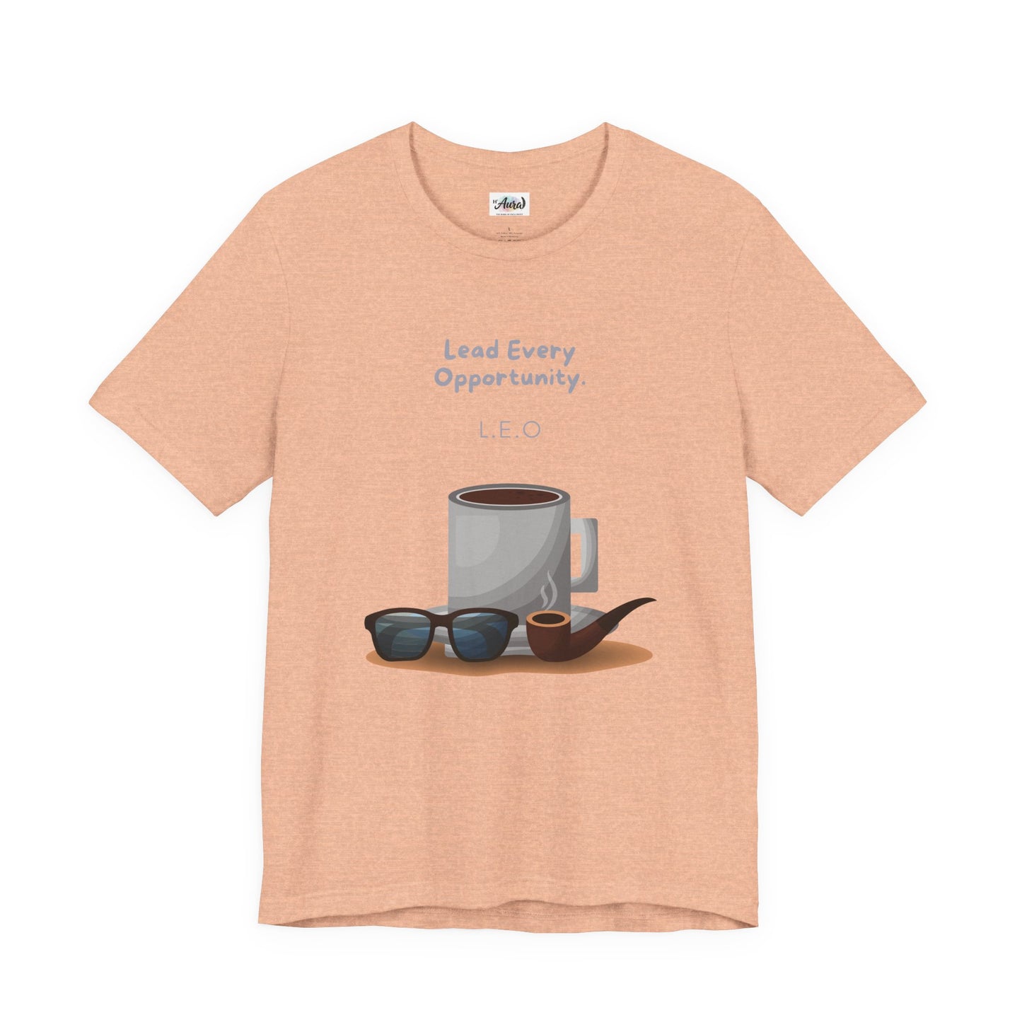 Personalized Coffee & Sunglasses Graphic Tee
