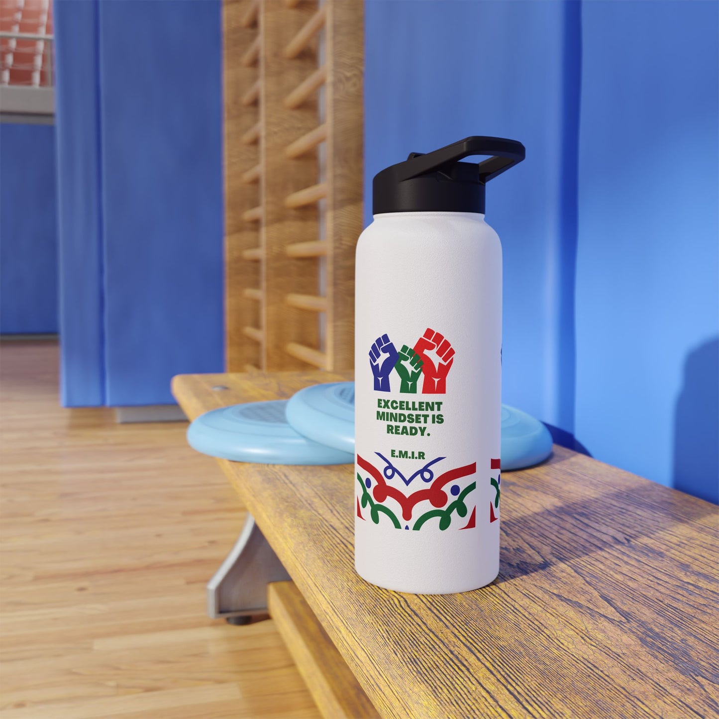 Personalized Initial Quote Victory Stainless Steel Water Bottle