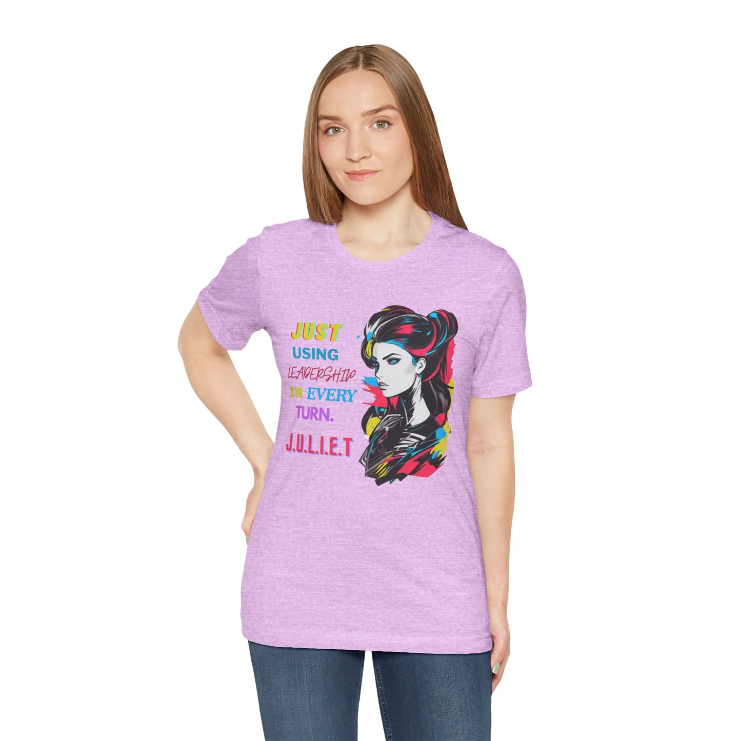 Personalized Feminine Potrait Graphic Tee