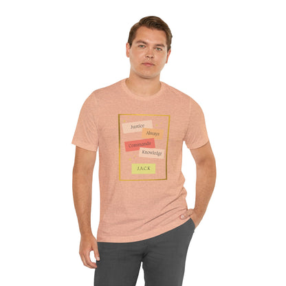 Personalized Colourful Pastel Notes Graphic Tee