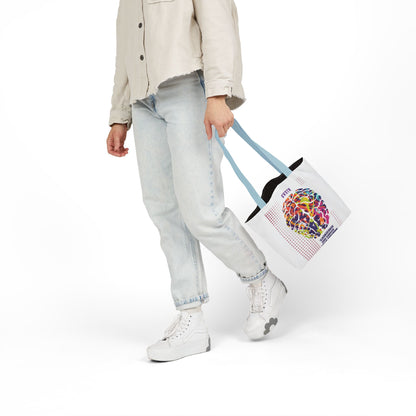 Personalized Initial Quote Brain Canvas Tote Custom Name