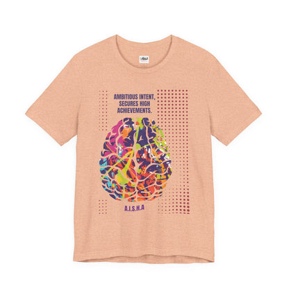 Personalized Motivational Brain Graphic Tee