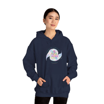 Personalized Pastel Teddy Hooded Sweatshirt