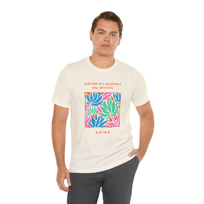 Personalized Floral Empowerment Tee