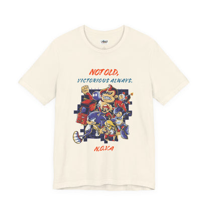 Personalized Victory Retro Cartoon Squad Graphic Tee