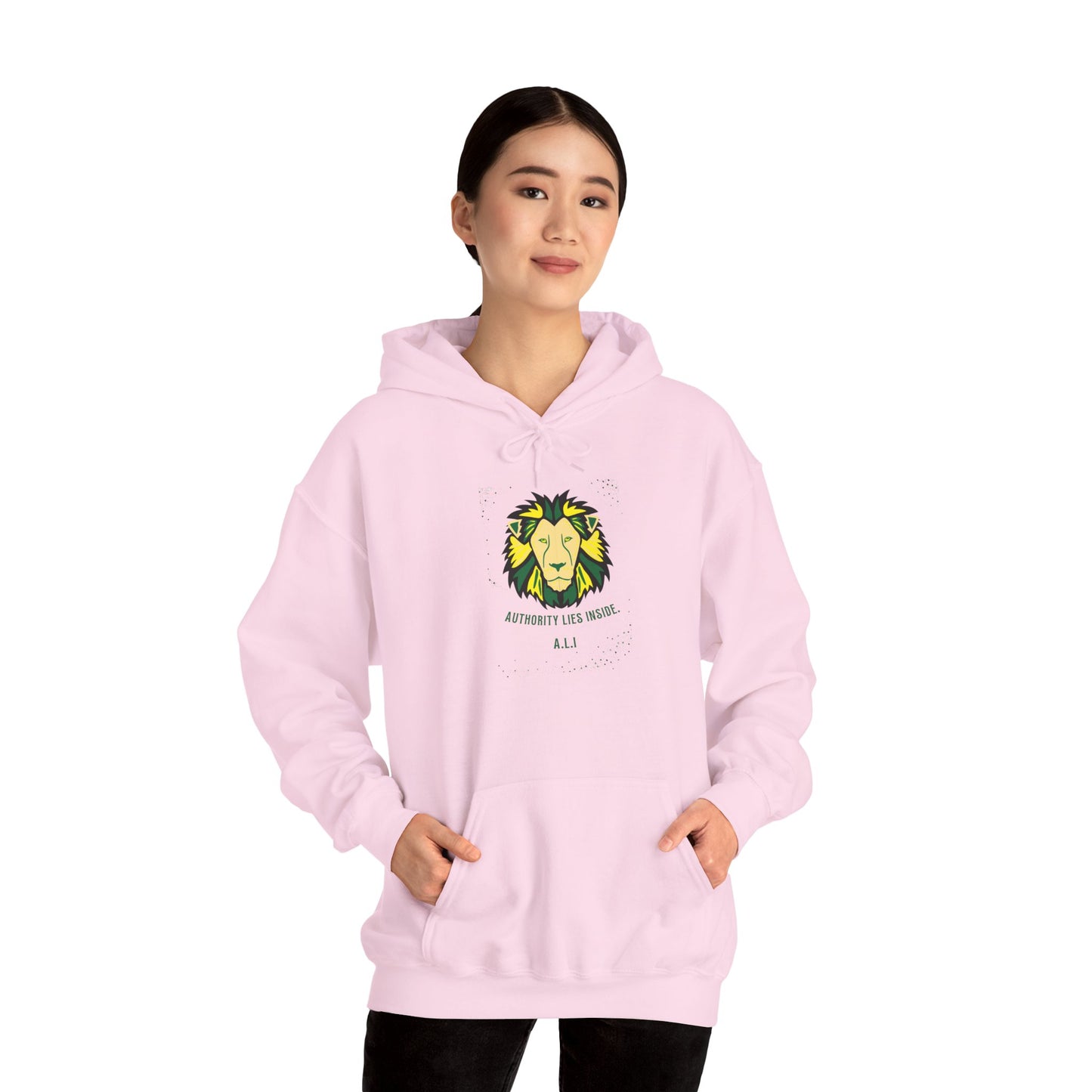 Personalized Lion Graphic Hooded Sweatshirt
