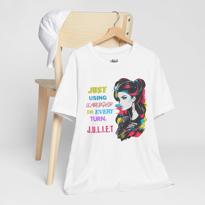 Personalized Feminine Potrait Graphic Tee