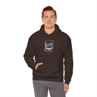 Personalized Racing Graphic Hooded Sweatshirt