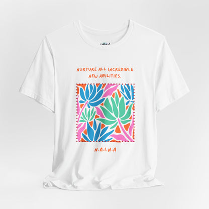 Personalized Floral Empowerment Tee