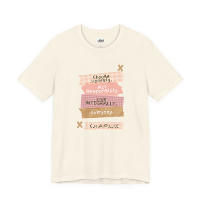 Personalized Column Writing Tee
