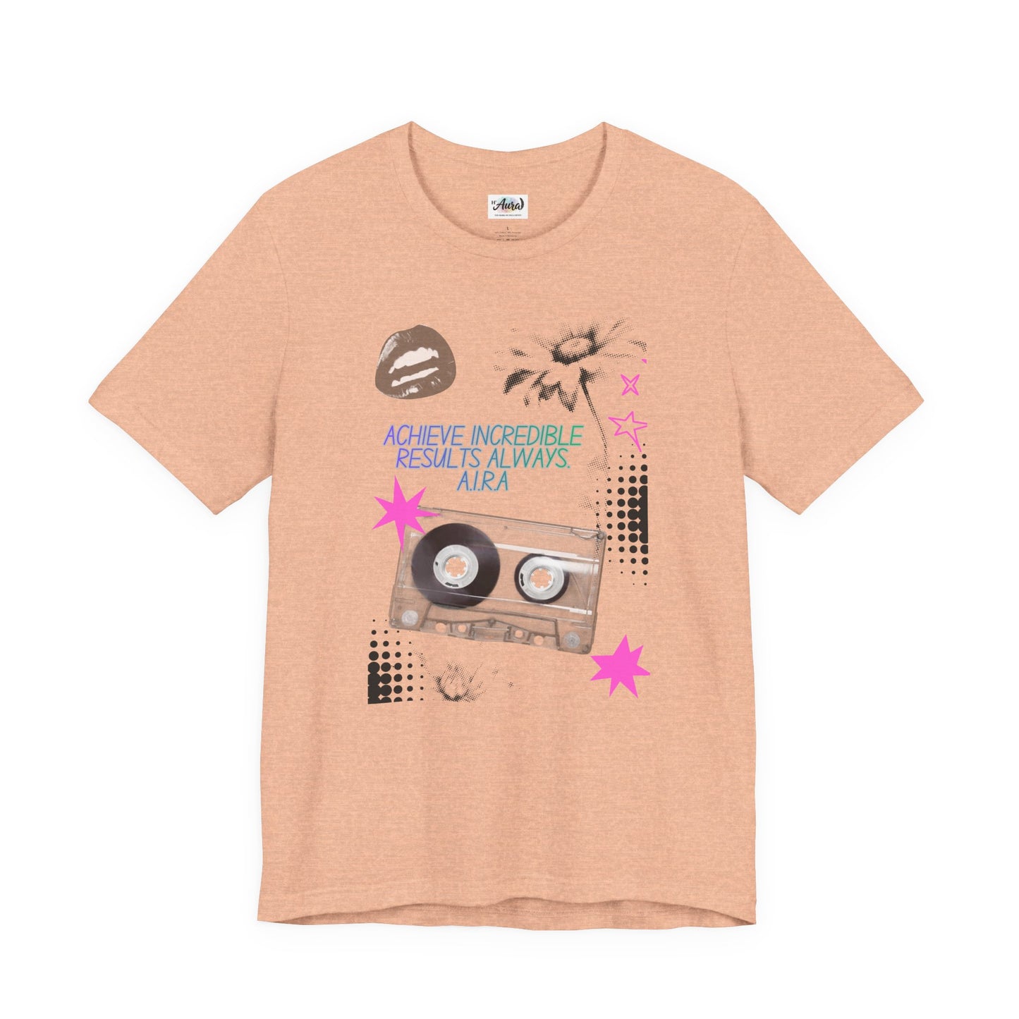 Personalized Cassette Vibes Graphic Tee