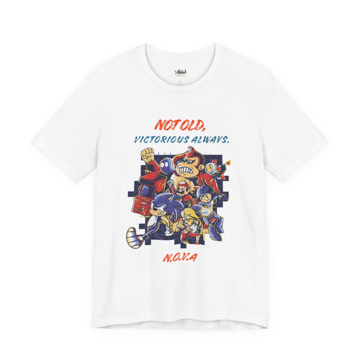 Personalized Victory Retro Cartoon Squad Graphic Tee