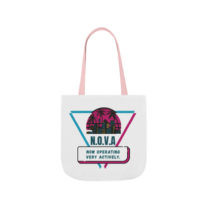 Personalized Initial Quote Building View Canvas Tote Custom Name