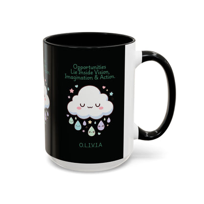 Personalized Cloud Dripping Coffee Mug