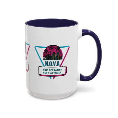 Personalized Building View Accent Coffee Mug