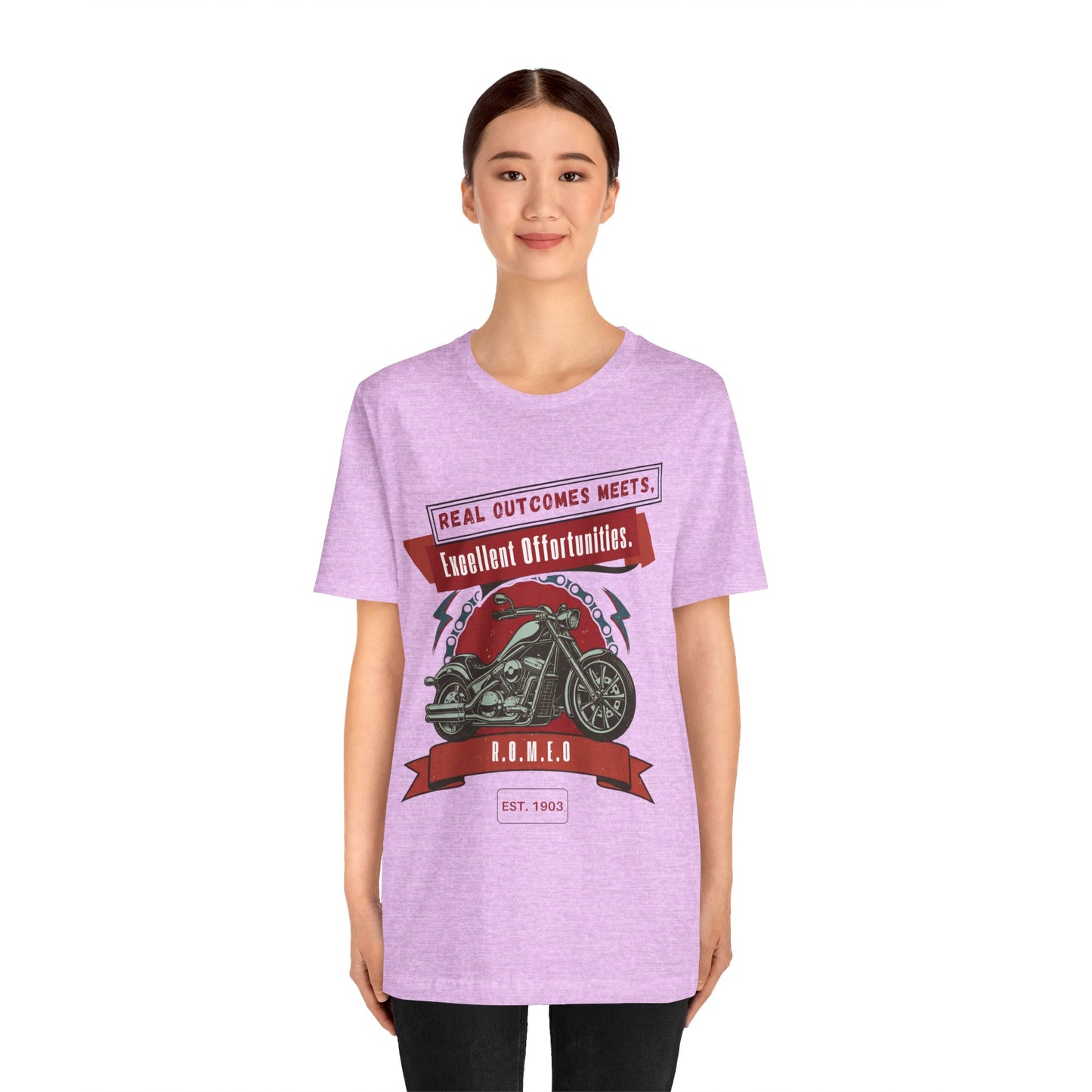 Personalized Motorcycle Graphic Tee