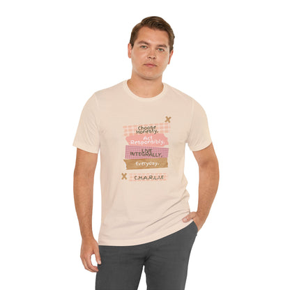Personalized Column Writing Tee