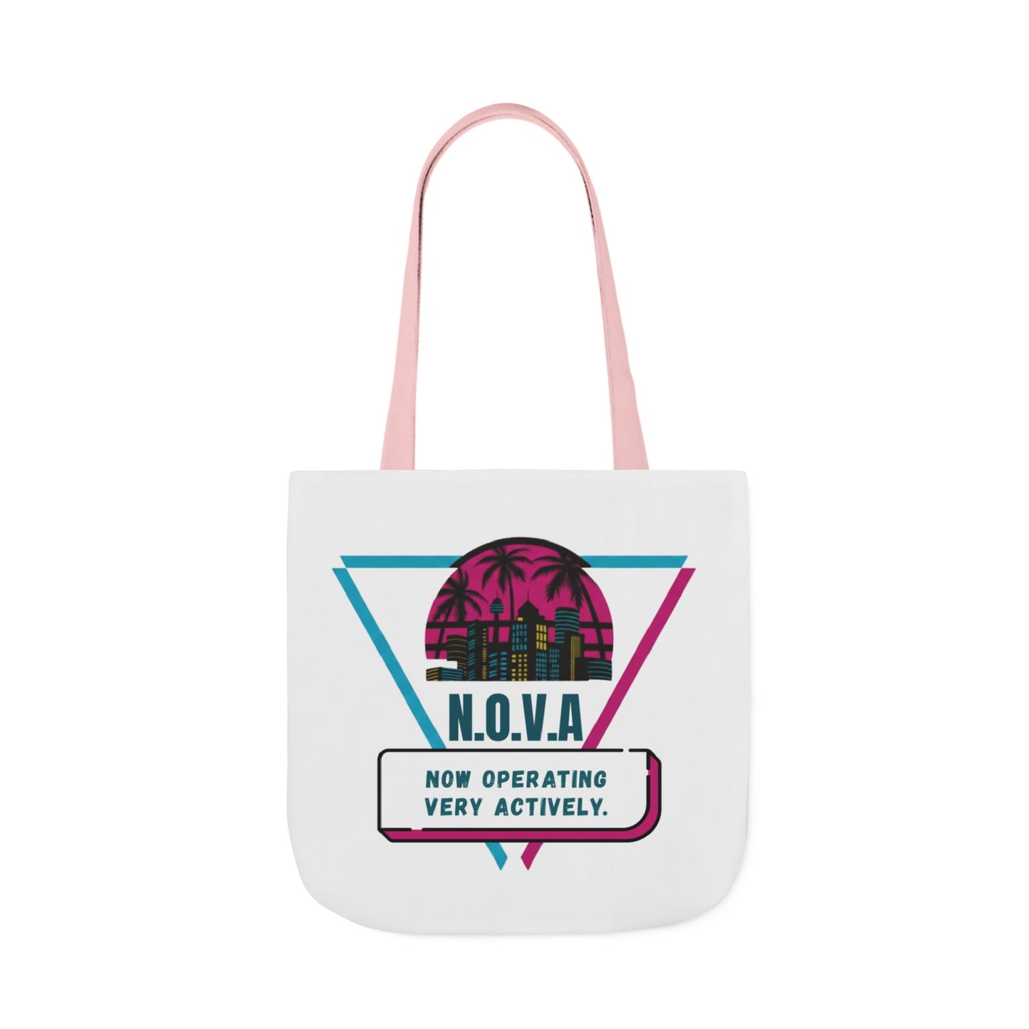 Personalized Initial Quote Building View Canvas Tote Custom Name
