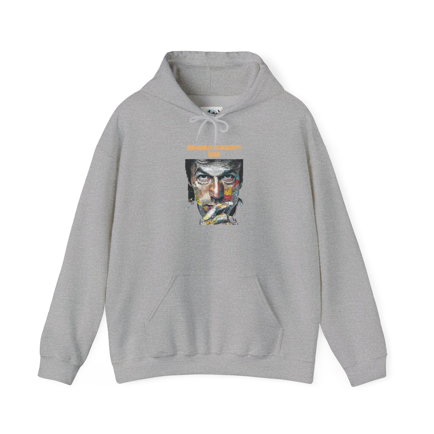 Personalized Khan Graphic Hooded Sweatshirt